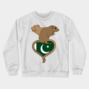 Gerbil Pakistan (light) Crewneck Sweatshirt
